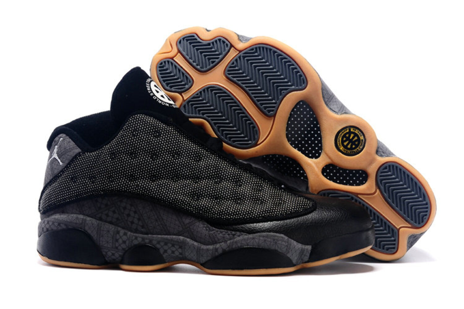 jordan 13 brown black