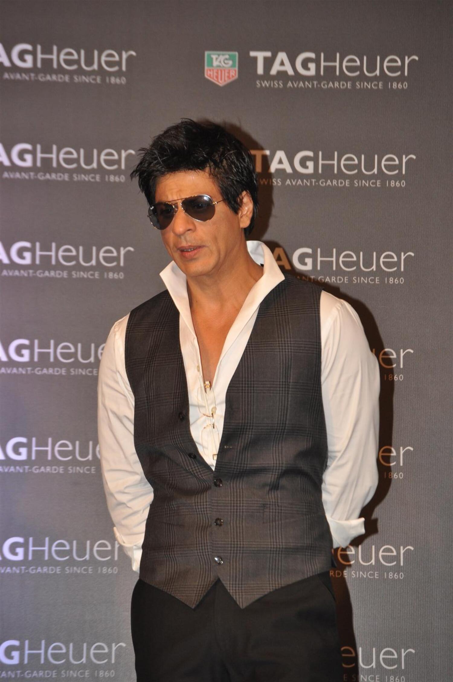 Brand Ambassador Shah Rukh Khan At The Launch Of The New Boutique Of Tag Heuer At Palladium Mall 2944