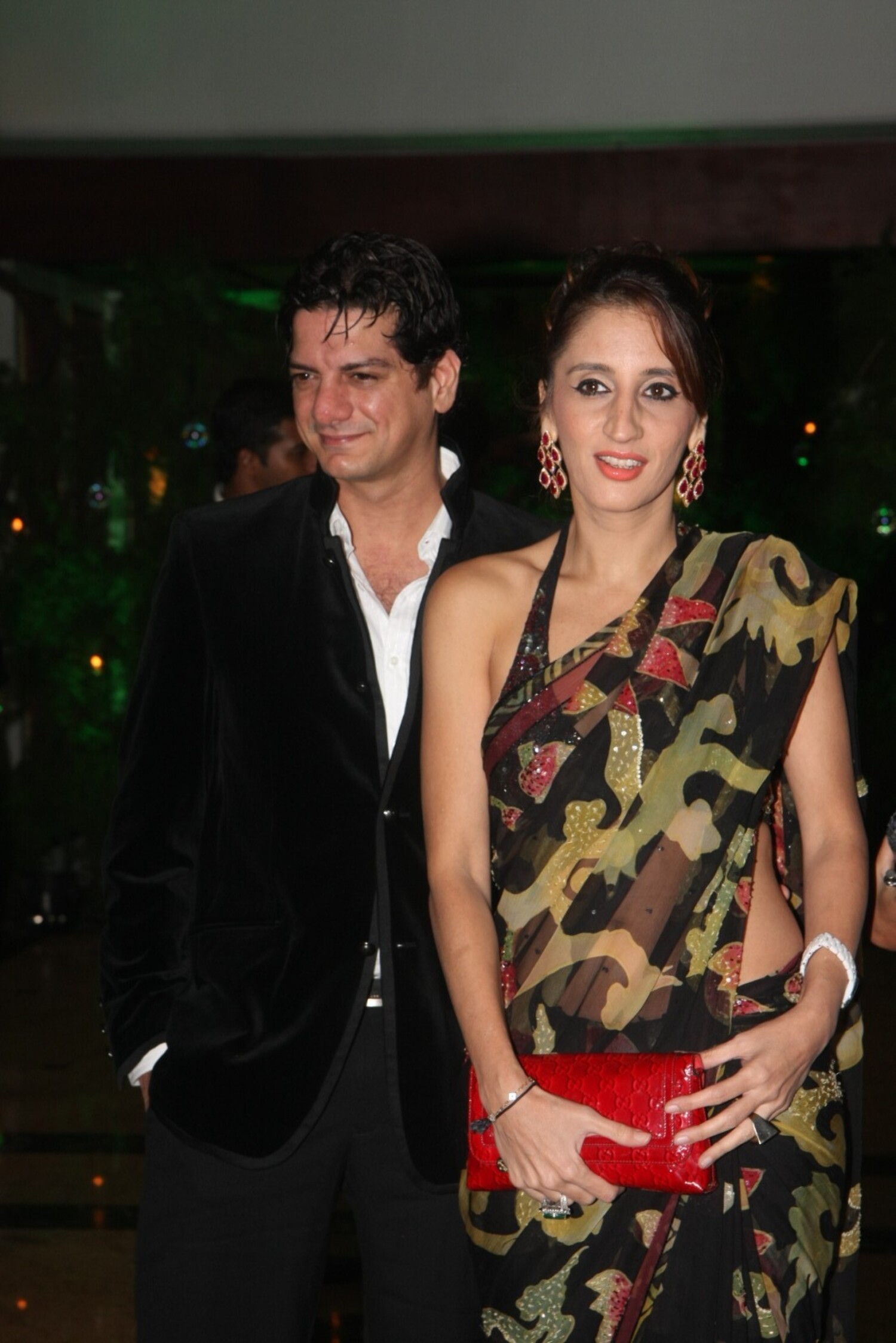 Farah Ali Khan with hubby DJ Aqeel at Wedding Sangeet Ceremony of