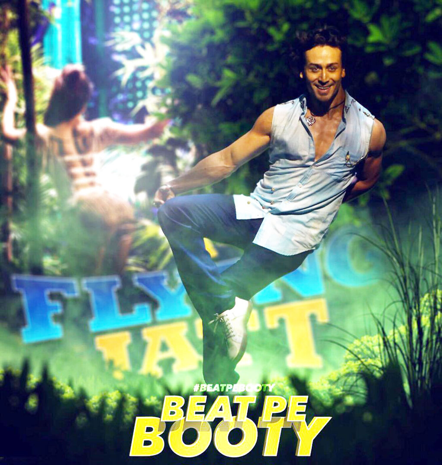 Tiger Shroff Jacqueline Fernandez Movie A Flying Jatt Song Poster