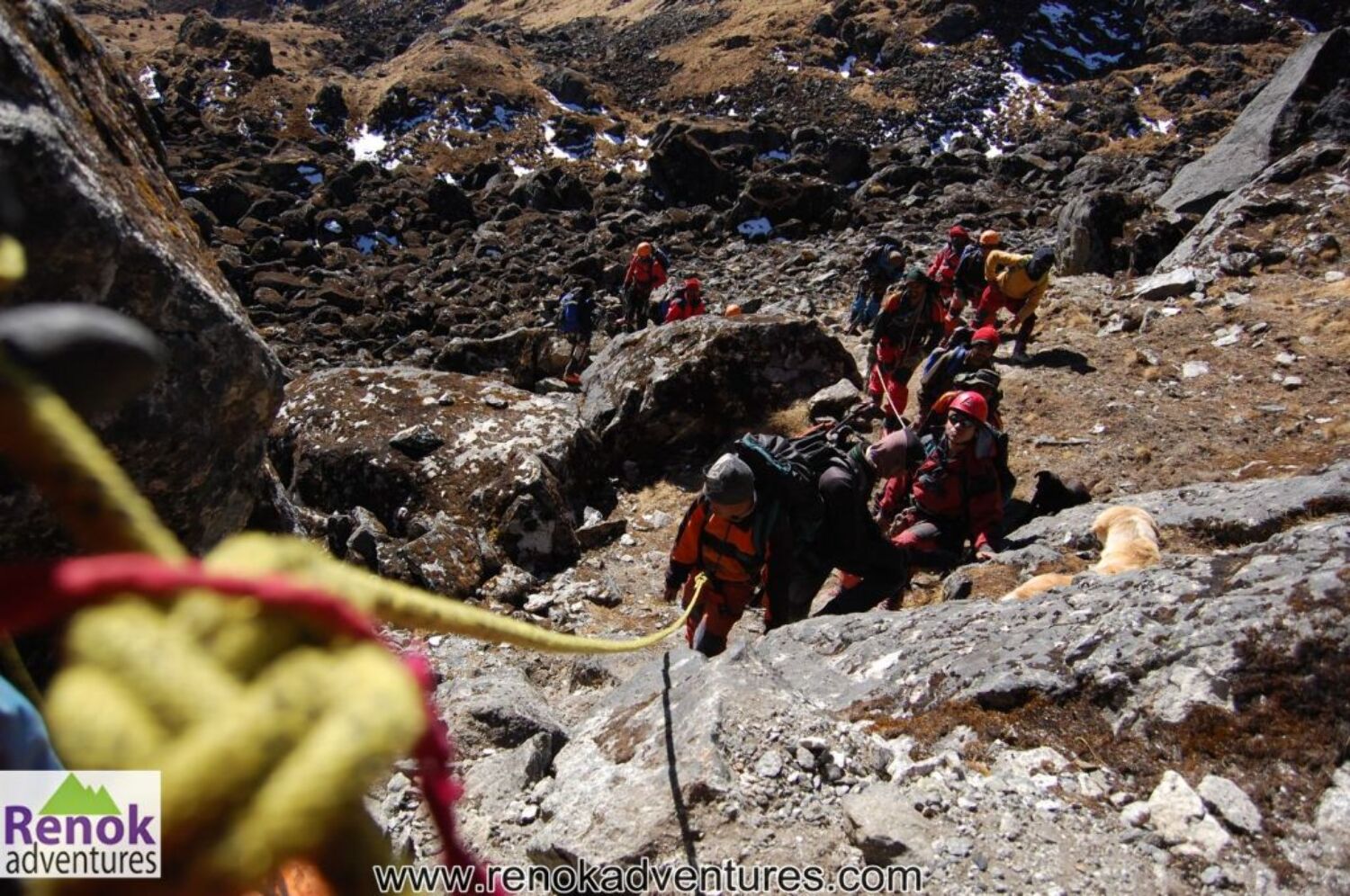 rope mountaineering renok adventures on Rediff Pages