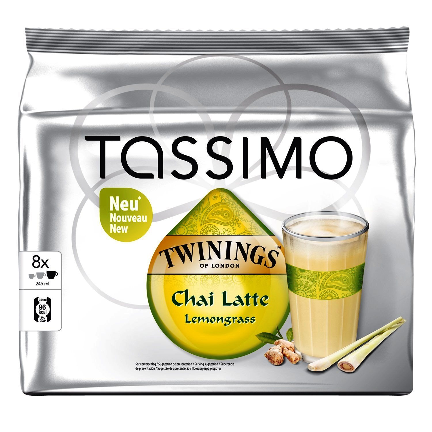 Tassimo Twinings Chai Latte Lemongrass Tea Pods De Brewerz tassimo