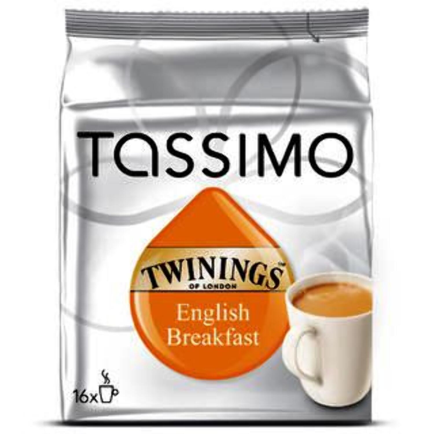 Tassimo T disc Twinings English Breakfast Tea by De Brewerz tassimo