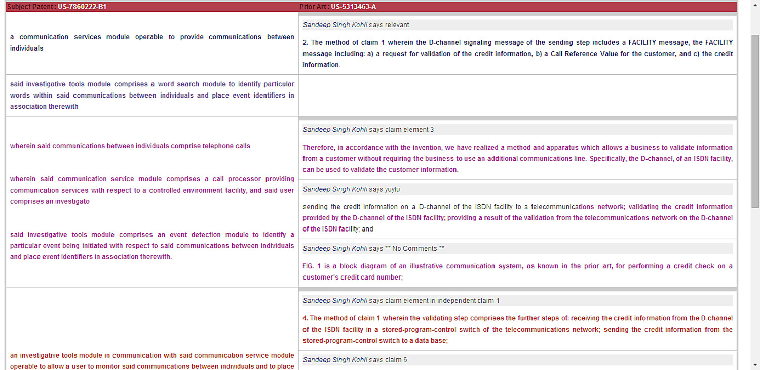 claim chart generator XLPAT 2 xlpat labs on Rediff Pages