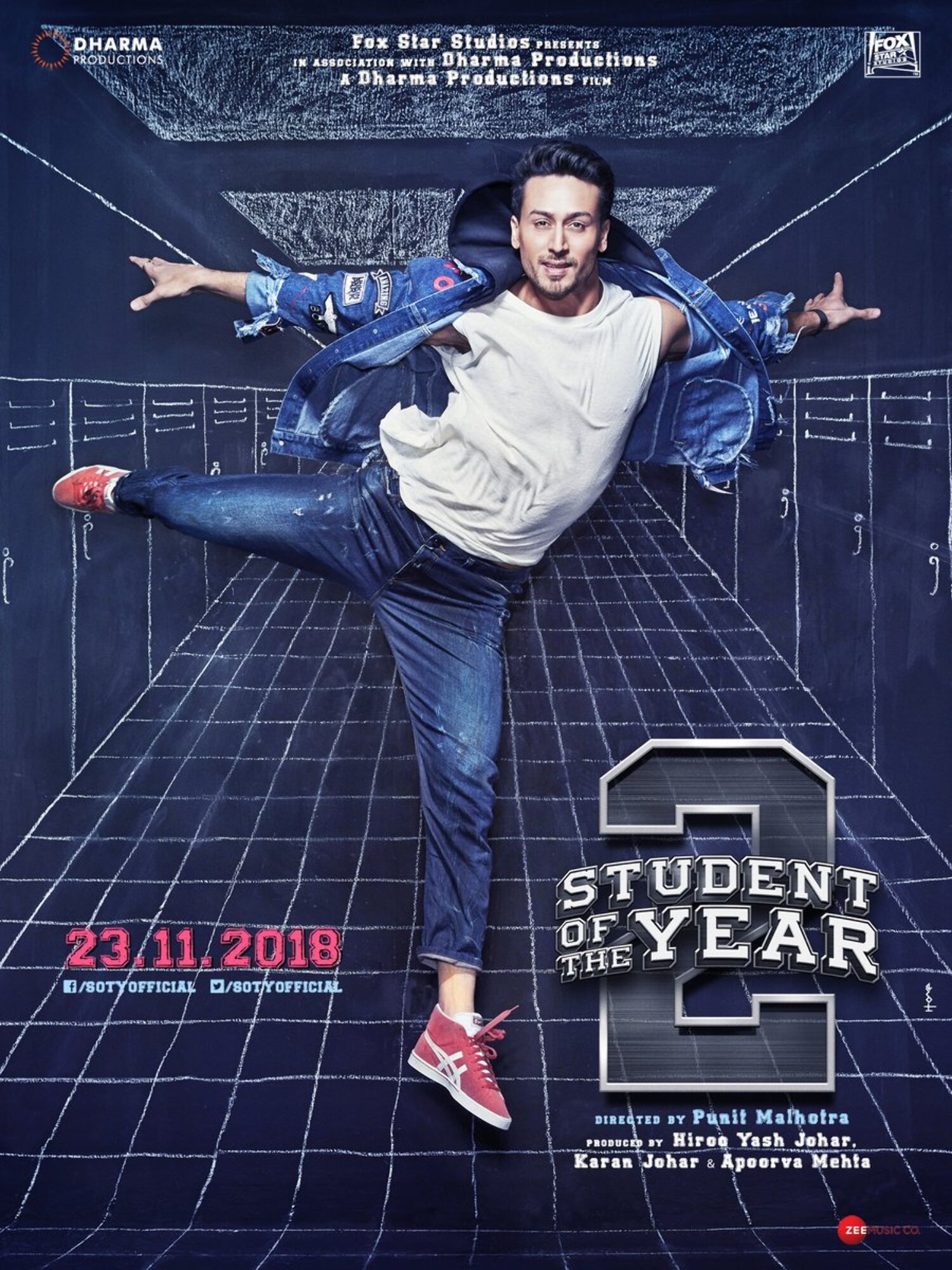 Tiger Shroff Student of the Year 2 Movie Poster First Look : student of