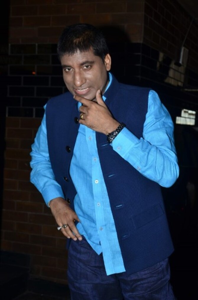 Comedian Raju Shrivastav at ZEE TV show Gangs of Hasseepur launch in