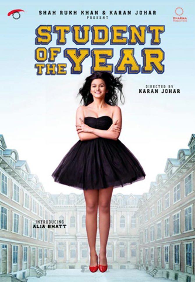 Alia Bhatt Student Of The Year Movie Poster Alia Bhatt Photos On Rediff Pages Check out alia bhatt box office collection till now. rediff pages rediffmail