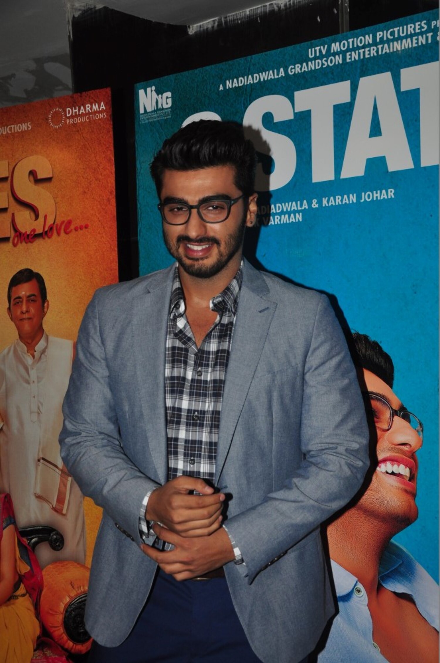 Arjun Kapoor at film 2 STATES first look and theatrical trailer launch ...