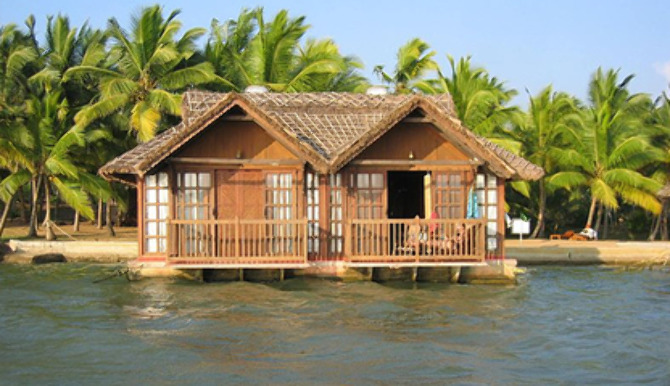 Poovar   Floating Cottages