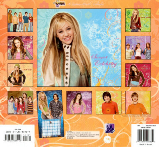 hannah montana 2008 calendar c13019418 disney stars on Rediff Pages